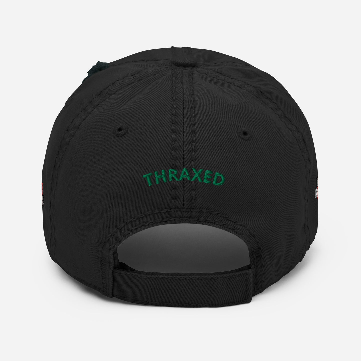 Hippie Network (Embroidered) - Distressed “Thraxed” Dad Hat