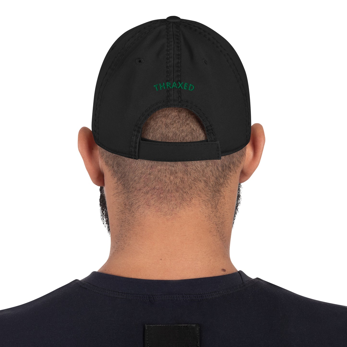 Hippie Network (Embroidered) - Distressed “Thraxed” Dad Hat