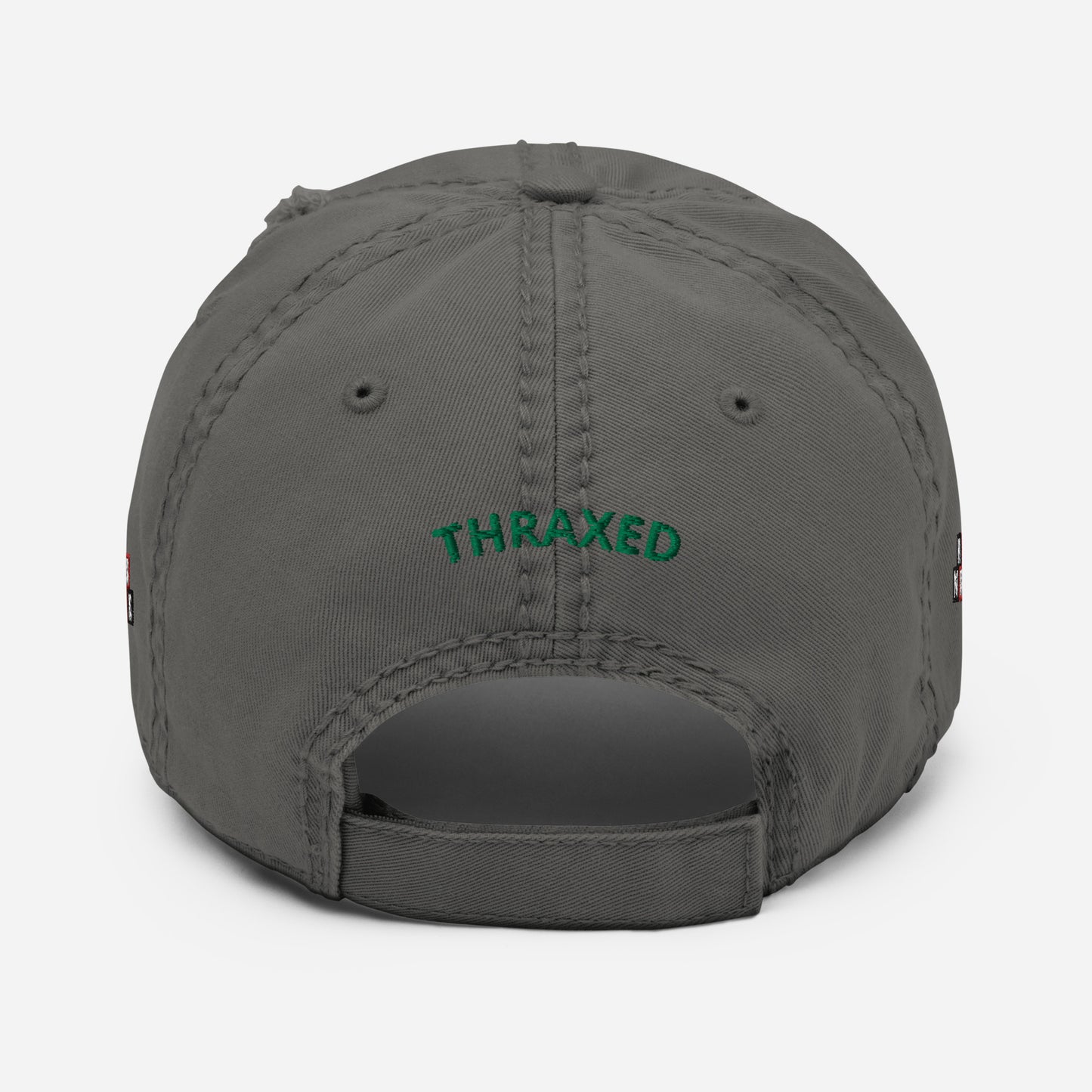 Hippie Network (Embroidered) - Distressed “Thraxed” Dad Hat