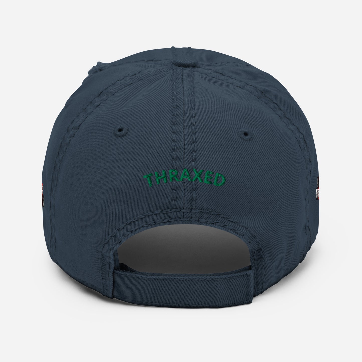 Hippie Network (Embroidered) - Distressed “Thraxed” Dad Hat